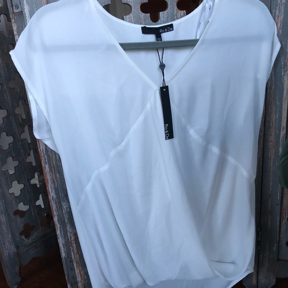 White dress top